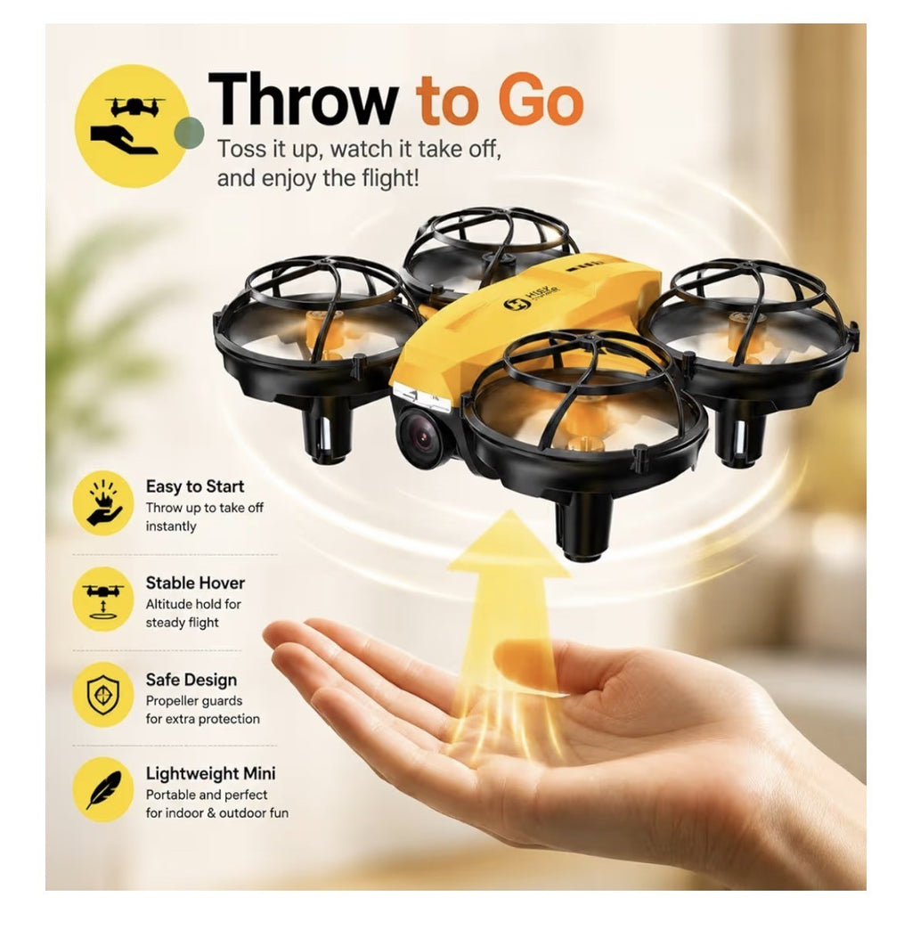 HS420 µini drone avec caméra 1080p