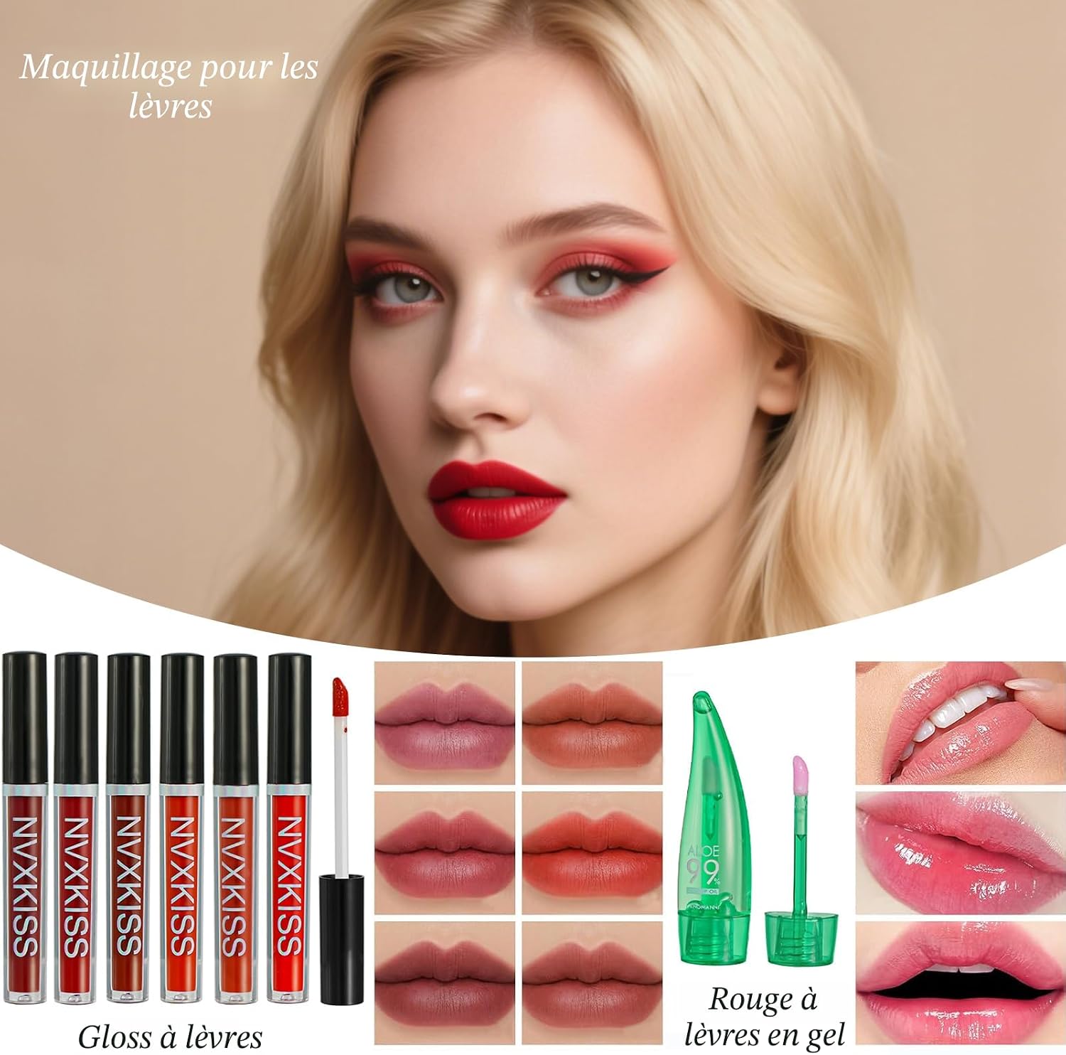 Kit de maquillage tout-en-un pour femmes - Kit complet