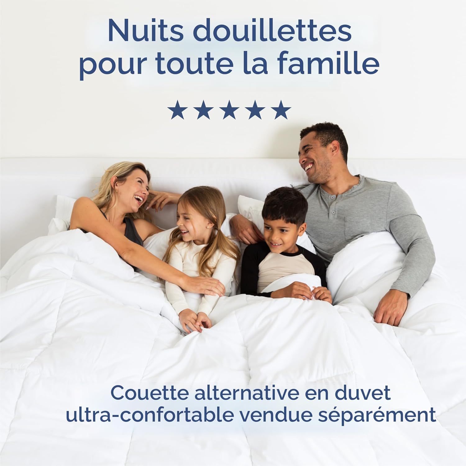 Ensemble de lit 4 pièces unisexe pour Très grand lit