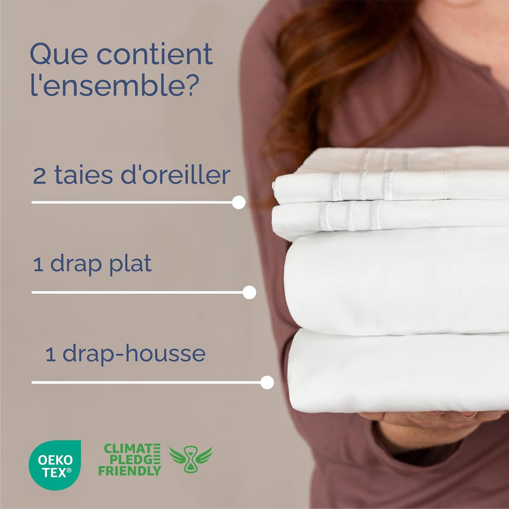 Ensemble de lit 4 pièces unisexe pour Très grand lit