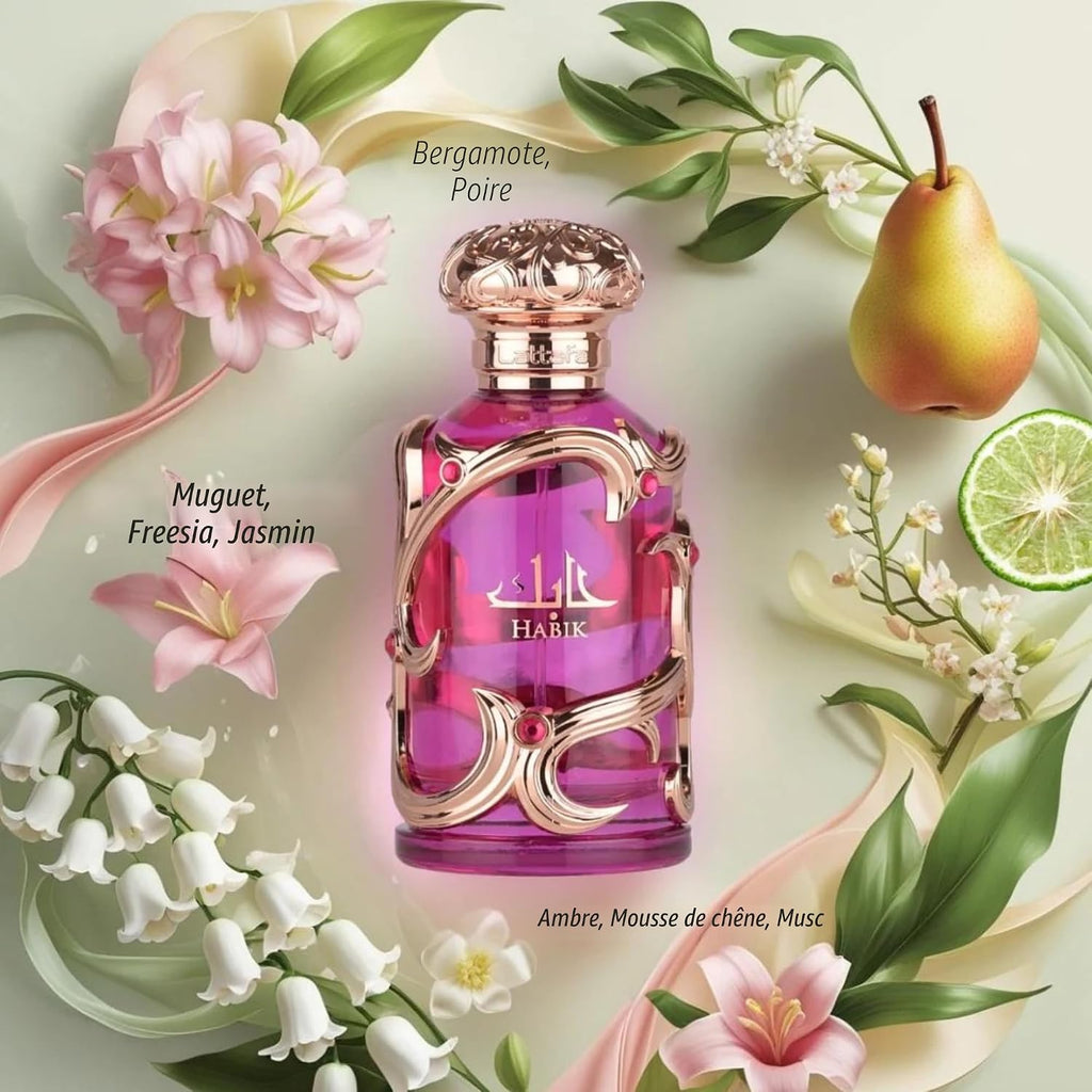 Lattafa Habik Eau de Parfum Vaporisateur 100 ML