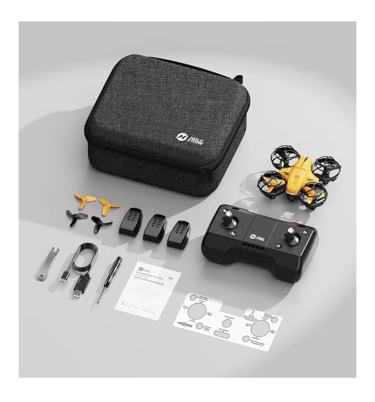 HS420 µini drone avec caméra 1080p