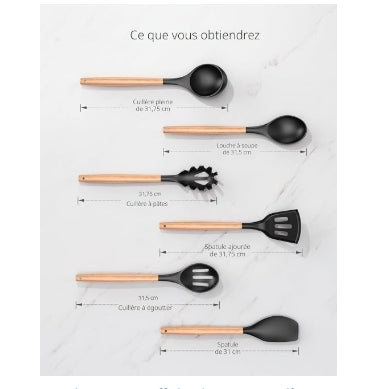 Ensemble de couteaux 18 PCS