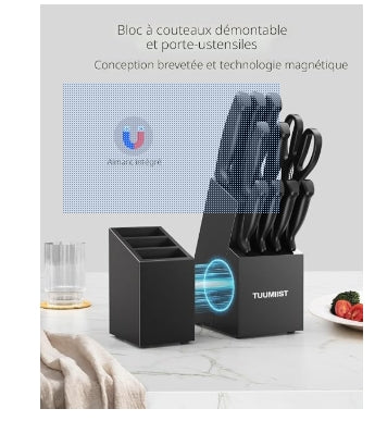 Ensemble de couteaux 18 PCS