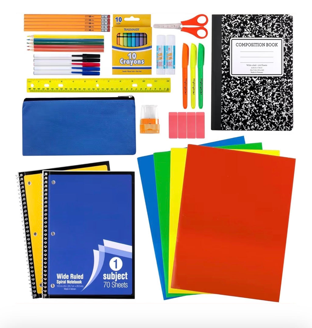 Kit Scolaire Primaire 45 Pièces