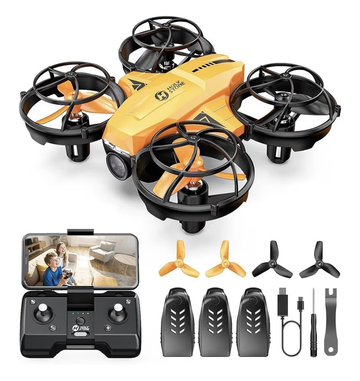 HS420 µini drone avec caméra 1080p