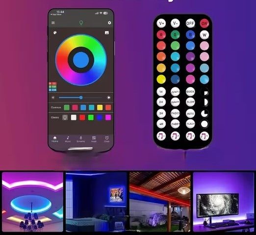 Lumière LED intelligente