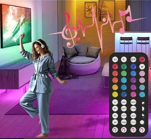 Lumière LED intelligente