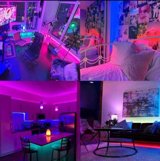 Lumière LED intelligente